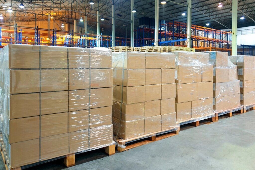 Temperature-controlled storage area in a Chicago warehouse for food-grade and perishable products.