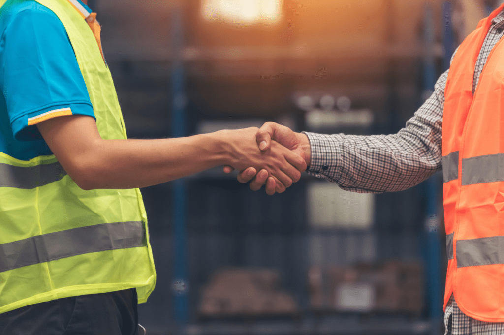 Cross-docking and short-term warehousing operations in Cincinnati handling inbound and outbound freight.