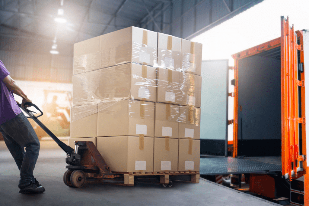 Flexible warehouse storage in San Antonio for short-term and long-term pallet storage with loading docks and forklift access