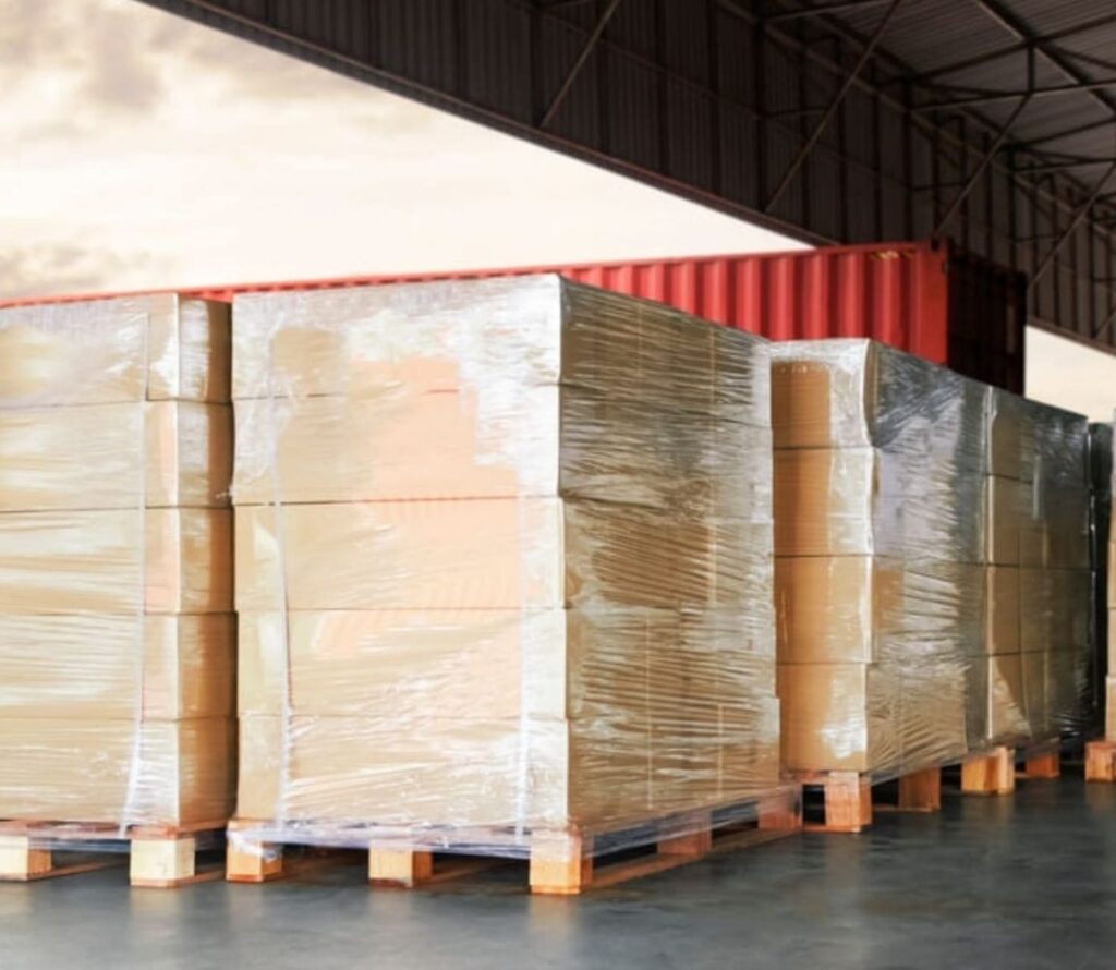 Customized pallet rework and restacking services from OLIMP Warehousing prevent product displacement and improve supply chain safety and efficiency across various industries.