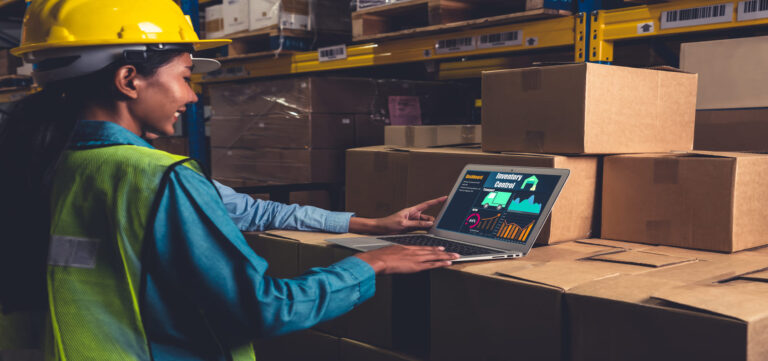 A modern warehouse showcasing automation, robotics, and sustainable practices shaping the future of warehousing services.