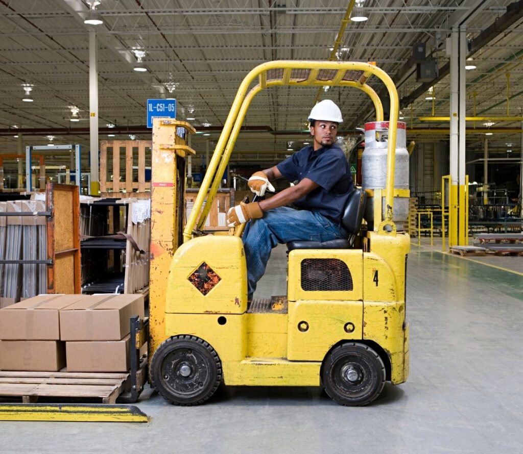 OLIMP Warehousing provides professional pallet rework services for re-delivery, ensuring your pallets are properly prepared for the next stage.