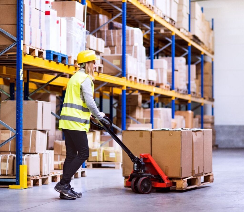 Fulfillment and distribution services at OLIMP’s Mississauga warehouse