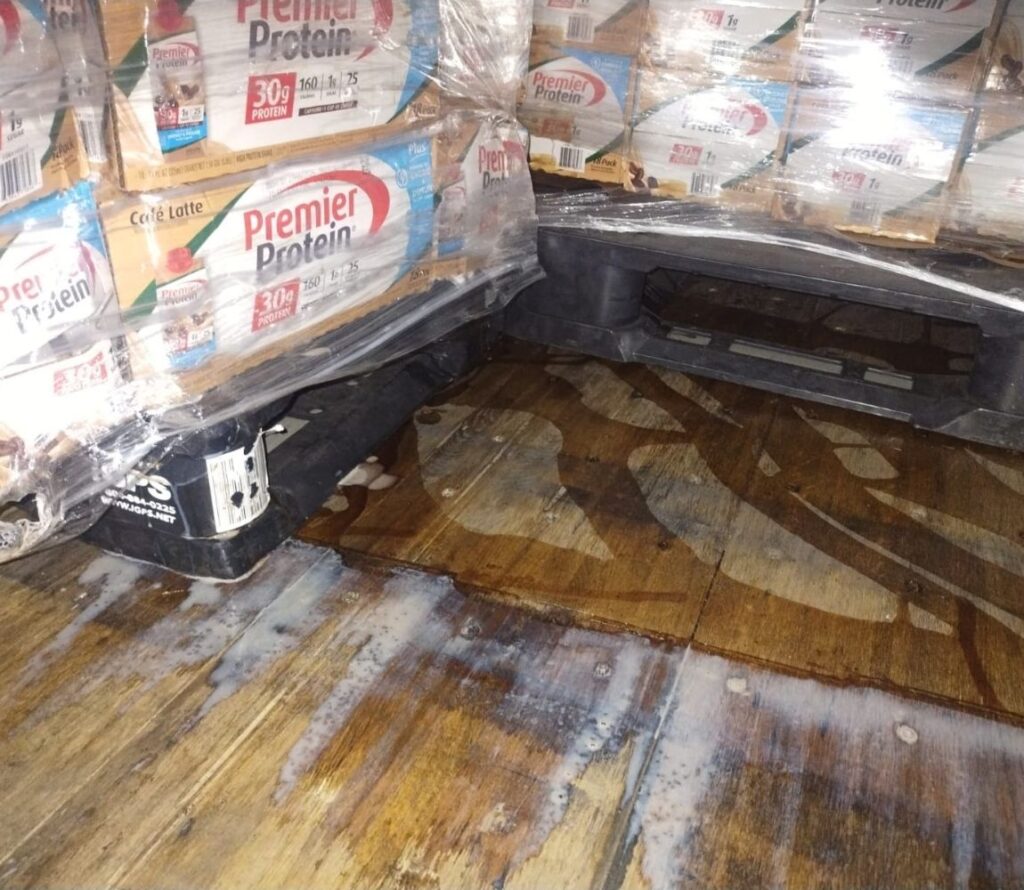 Pallet rework and freight restacking service in Morris IL repairing damaged shipments for shippers and transportation carriers.