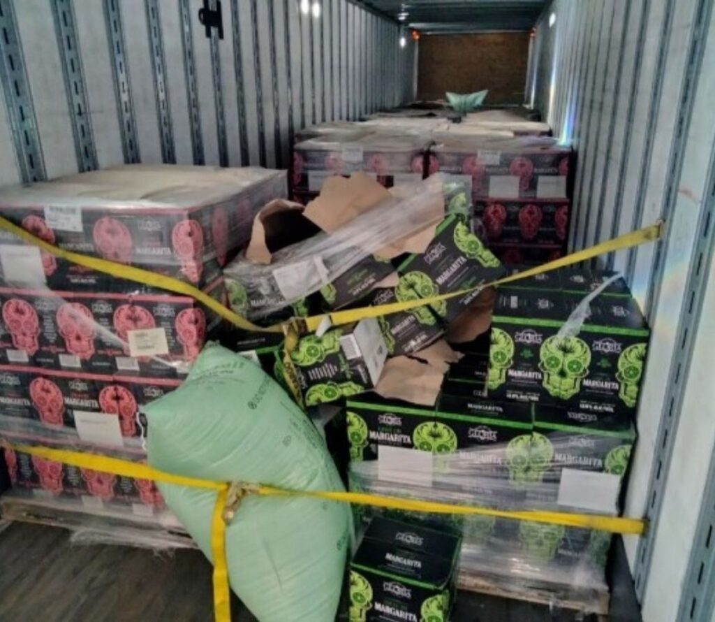 Expert pallet repair and restacking service ensuring stable, safe, and delivery-ready freight in Downey.