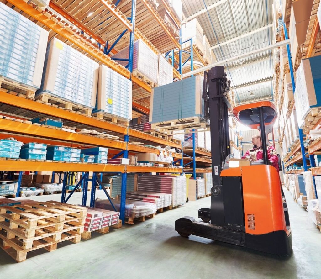 Safe and efficient frozen warehouse operations to preserve product quality