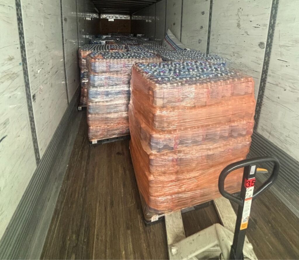 Pallet restacking and load repair services auburndale fl logistics.
