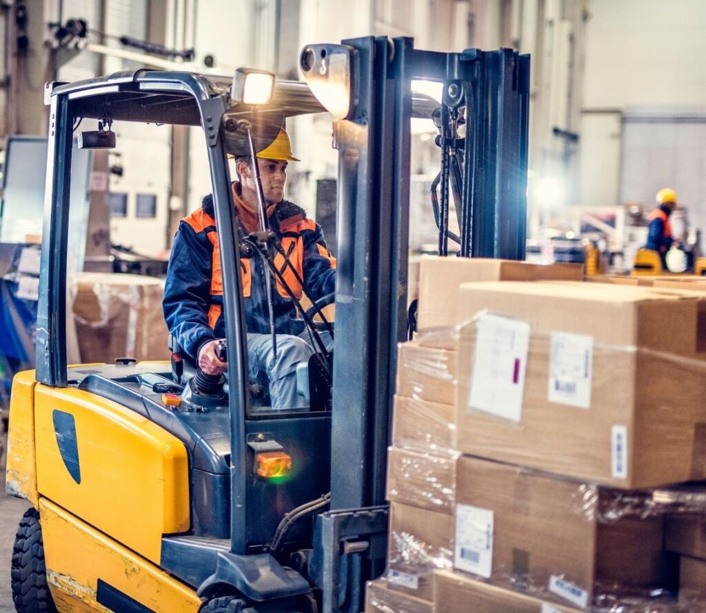 Cross-docking operations at OLIMP Warehousing Albany, streamlining shipments efficiently.