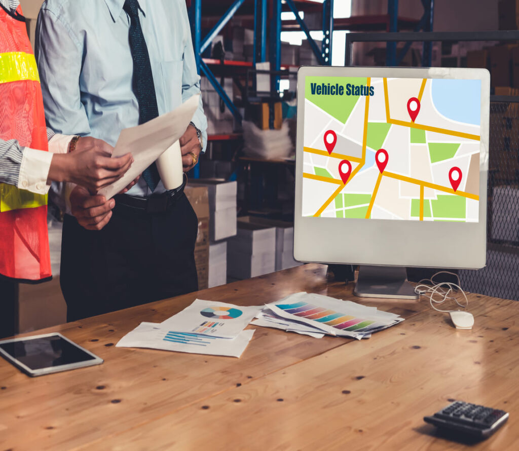 Real-time updates on dry storage warehouse operations and inventory management