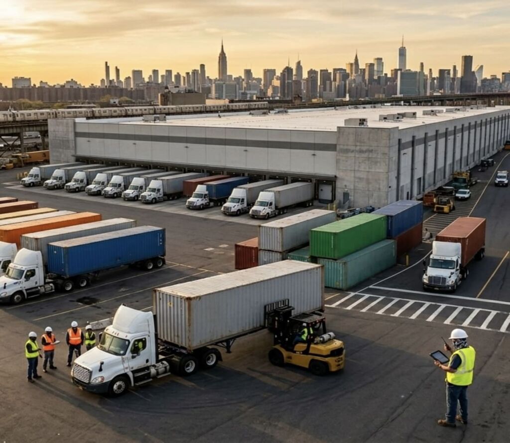 Logistics and drayage operations in Johnstown, NY