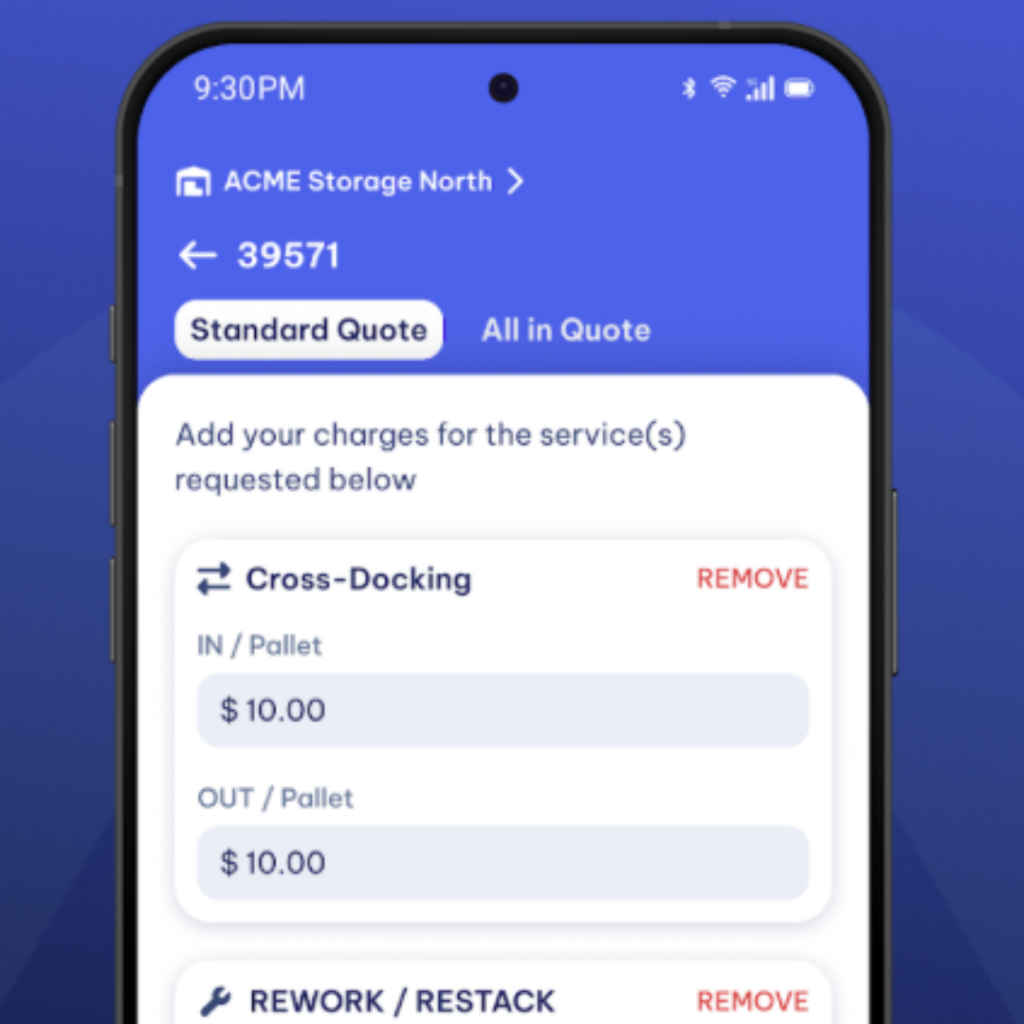Book and quote orders from your phone